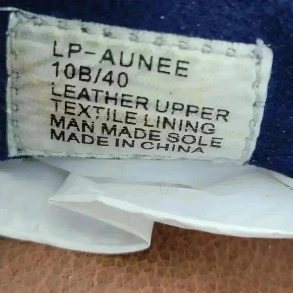 Lucky Brand Aunee Blue Suede Driving Mocassins - 10 - Picture 9 of 10